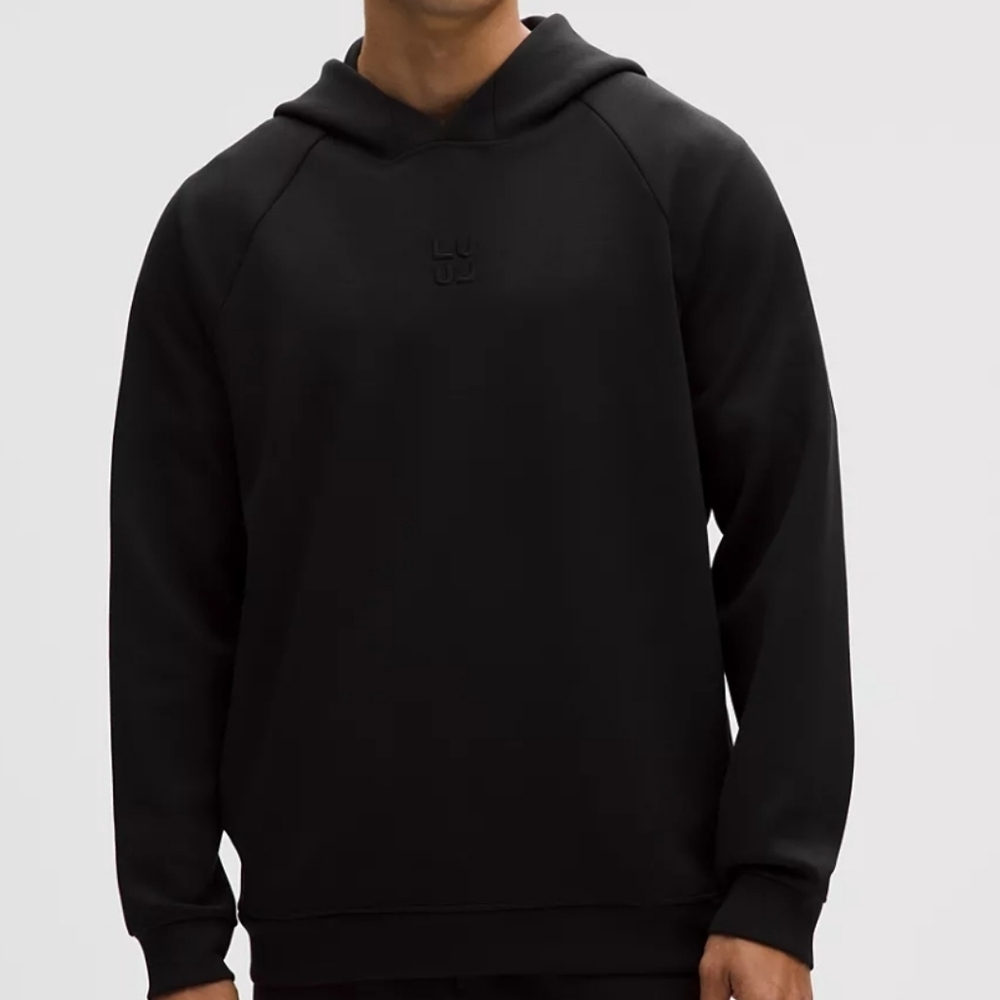 NWT Lululemon Smooth Spacer Black Graphic  Hoodie XXL